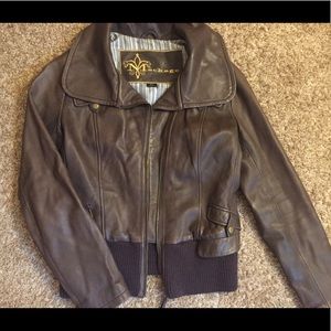Designer leather jacket!